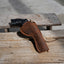 Genuine Gun Leather 22 Revolver Holster, Heritage Rough Rider, Ruger Wrangler, Colt New Frontier and Single Action Six Gun Pistols 5.5" 6.5"