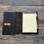 Personalized Genuine Leather Leather Steno Pad 5 x 8 Steno Pad Cover Portfolio for TOPS The Legal Pad Writing Pads Pocket 5x8