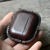 JJNUSA Best Sale Genuine Leather Distressed  Leather for AirPods Pro  Full Leather Case