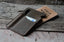 JJNUSALeather field notes sleeve wallet travel journal wallet leather notebook pocket - JJNUSA