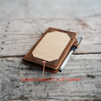 Distressed Genuine leather travel  index cards 3 x 5 cards  cover for field notes notebook leather cover notepad  Leather Journal Notebook - JJNUSA®