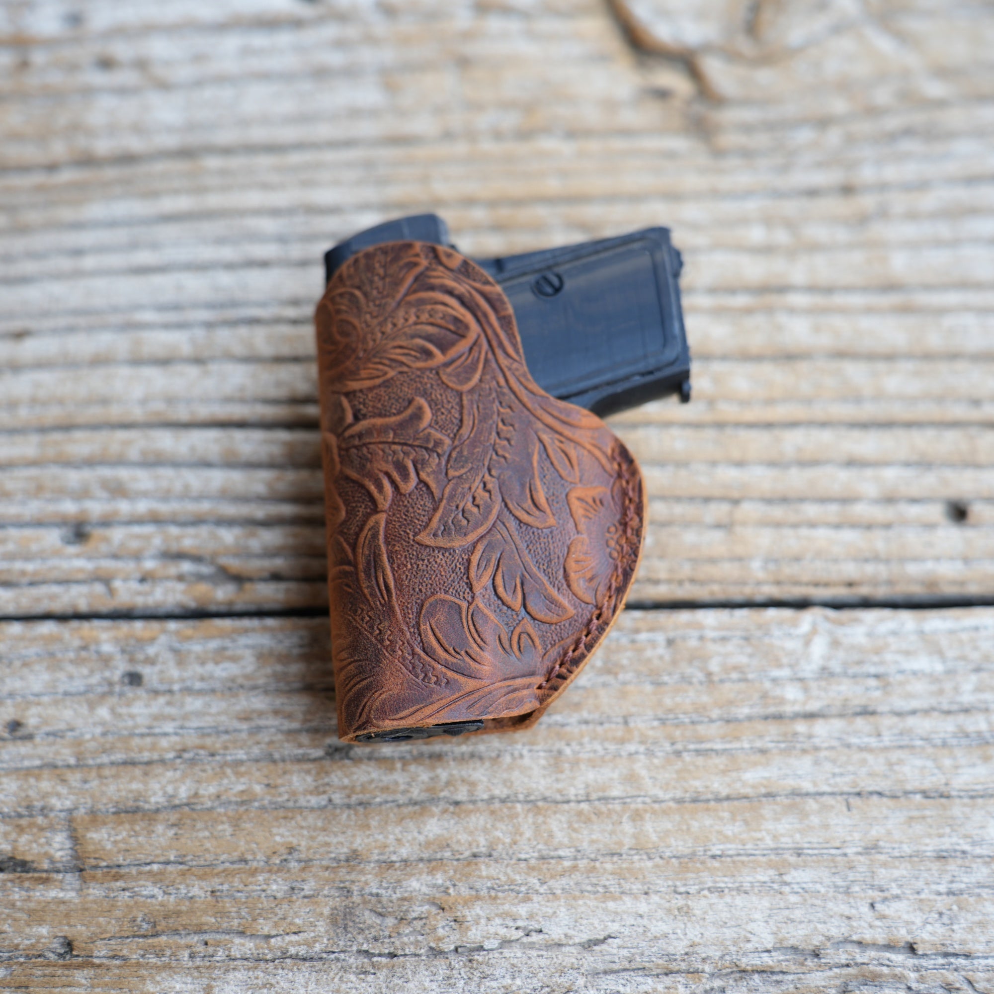 Genuine Leather Gun Holster Hunting OWB Holster For 1906 Baby Browning .25 ACP 6.35 Heritage -Colt Junior Colt 1908 Vest Pocket Pistol