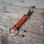 Leather key chain  leather keyring , leather key fob  key clip  Keychain Leather Men's Simple  ClipKeychain, car  Leather  for Gifts