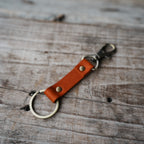 Leather key chain  leather keyring , leather key fob  key clip  Keychain Leather Men's Simple  ClipKeychain, car  Leather  for Gifts