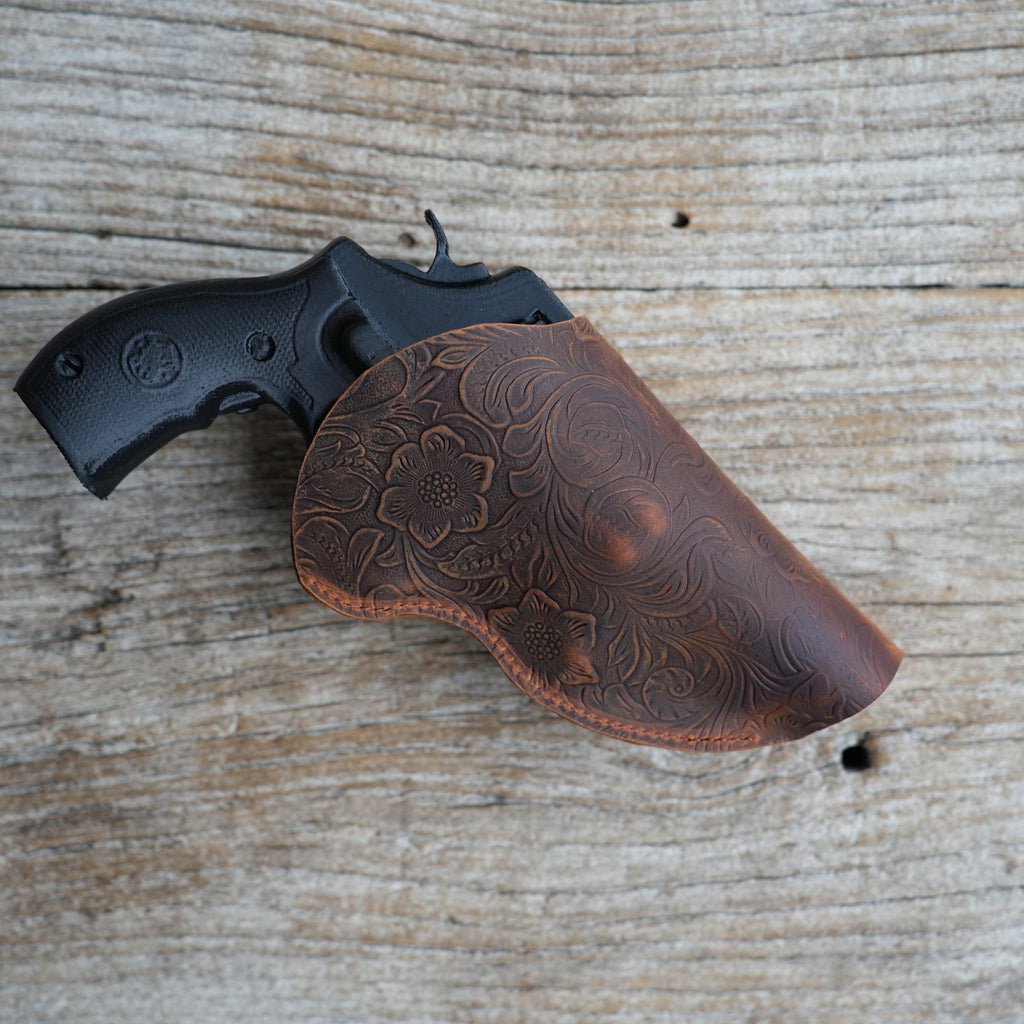 Genuine Leather Holster For Taurus Judge 3 inch 45 Colt / 410  Smith & Wesson Governor revolver Revolver Owb Handmade Leather Gun Holsters