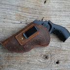 Genuine Leather Holster For Taurus Judge 3 inch 45 Colt / 410  Smith & Wesson Governor revolver Revolver Owb Handmade Leather Gun Holsters