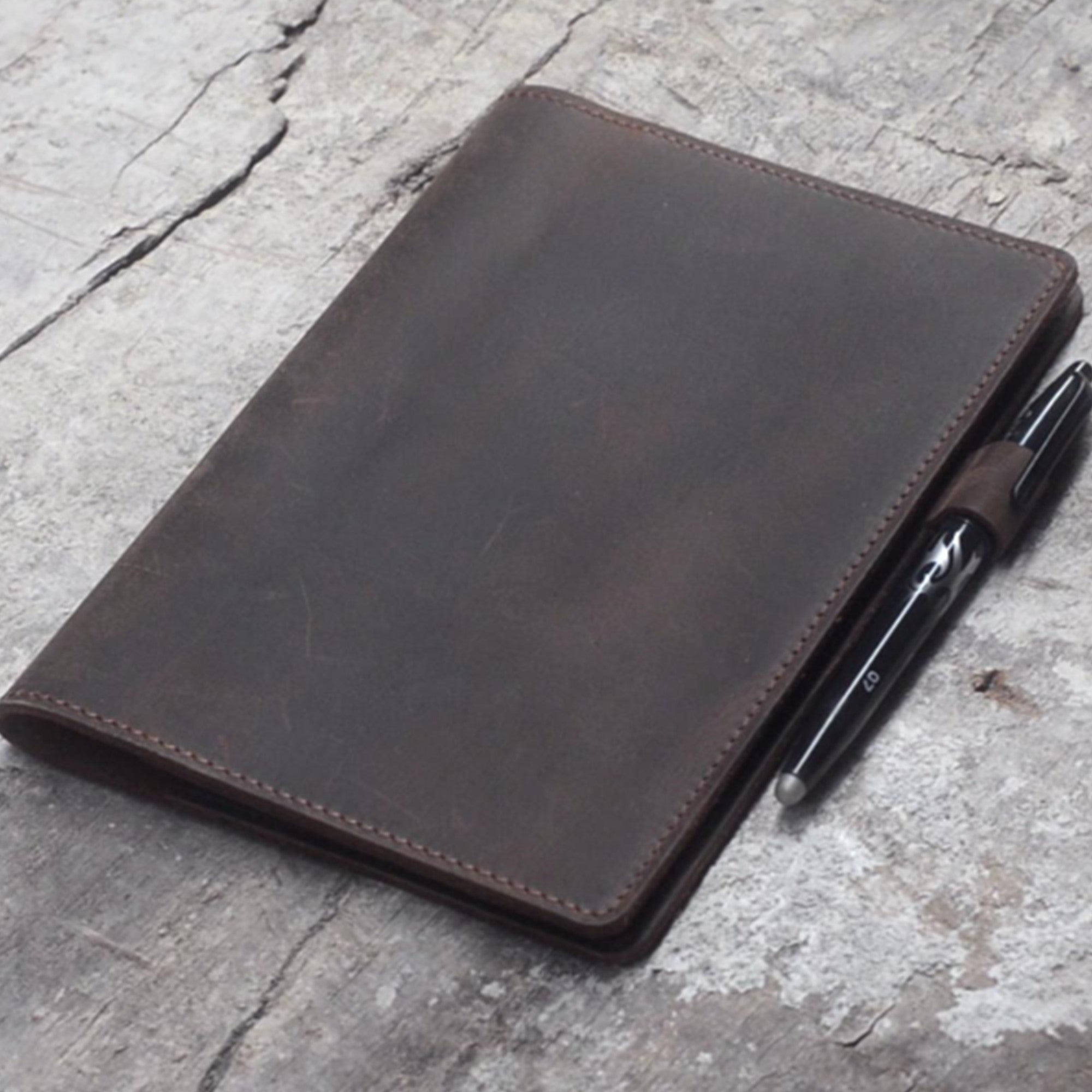 Personalized Handmade  A5 Notebook Cover Cover Diary Cover  Leather Moleskine Leather Cover  Leuchtturm 1917 Leather journal Case