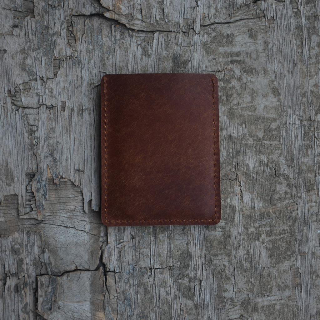 personalized Slim Genuine Leather Card Holder , Men's Minimalist Card Holder Distressed Leather Wallet  Leather Card Holder for him