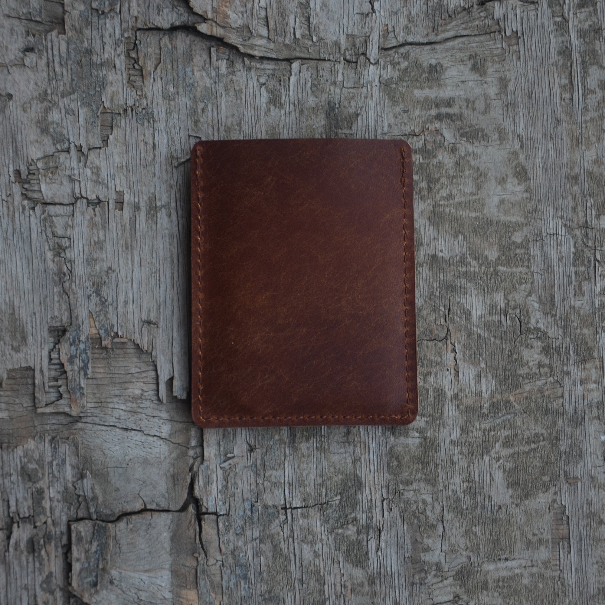 personalized Slim Genuine Leather Card Holder , Men's Minimalist Card Holder Distressed Leather Wallet  Leather Card Holder for him