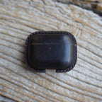 Genuine Vintage  Leather Distressed Leather for Apple Airpods Pro 3 3rd Gen (2025) Wireless Charging Earbud   Cover Case MagSafe Compatible