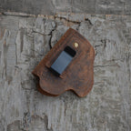 Genuine Leather Gun Holster Smith and Wesson M&P  380 Shield EZ  Leather Gun Holster IWB holster