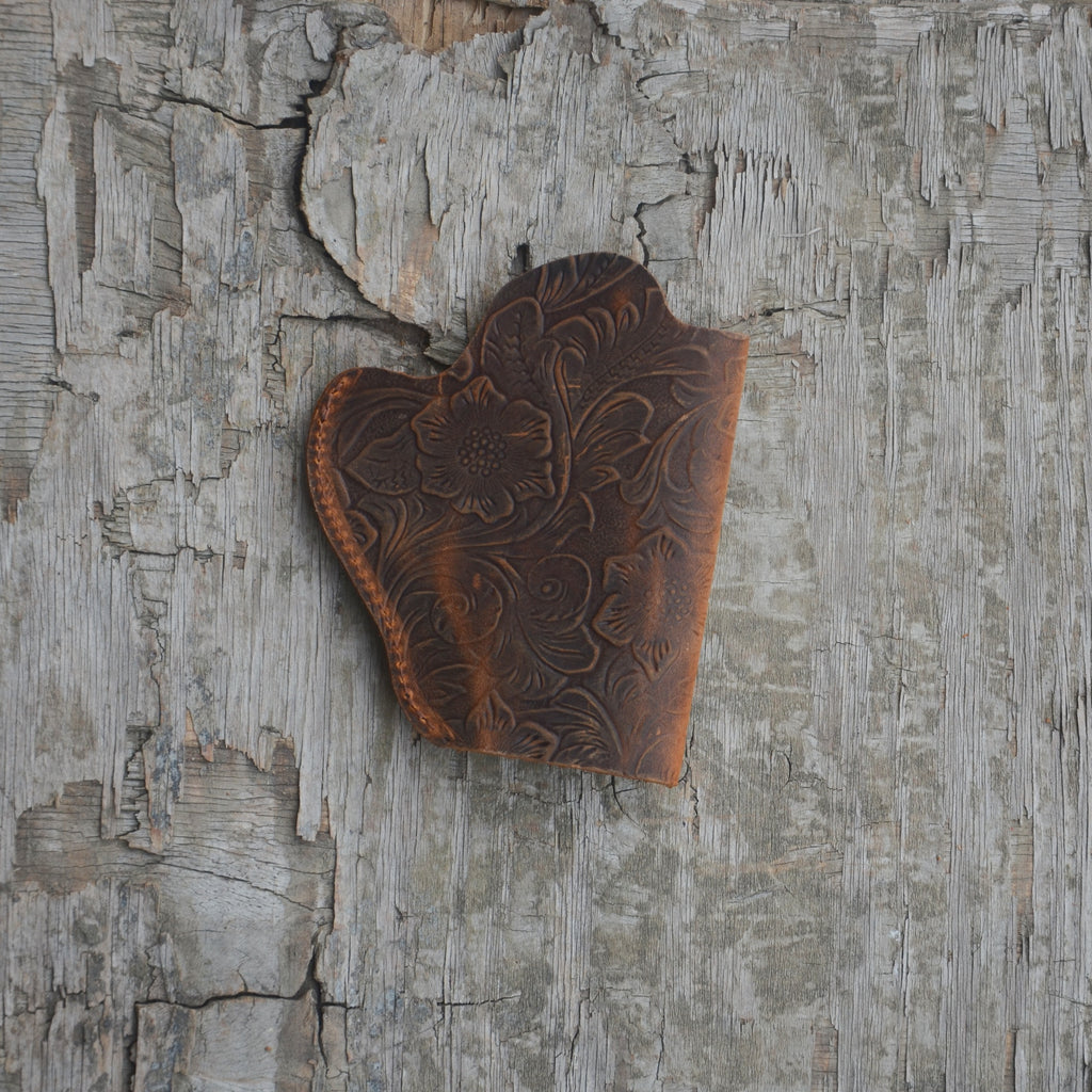 Genuine Leather Gun Holster Sig Sauer P365 Leather Gun Holster IWB, OWB  G43 Smith & Wesson Bodyguard 2.0  Fits Most 9mm  Large .380 Guns