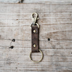 Leather key chain  leather keyring , leather key fob  key clip  Keychain Leather Men's Simple  ClipKeychain, car  Leather  for Gifts