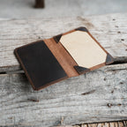 Distressed Genuine leather travel  index cards   cover   for  3x5 cards 4 x 6 notebook cahie vintage refillable notepad