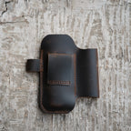 Genuine Leather Sheath Organizer, EDC Belt Holder Flashlight Holder, Pen Holder ,folding Knives 4  5  buck 110 112 knife Sheath Holster