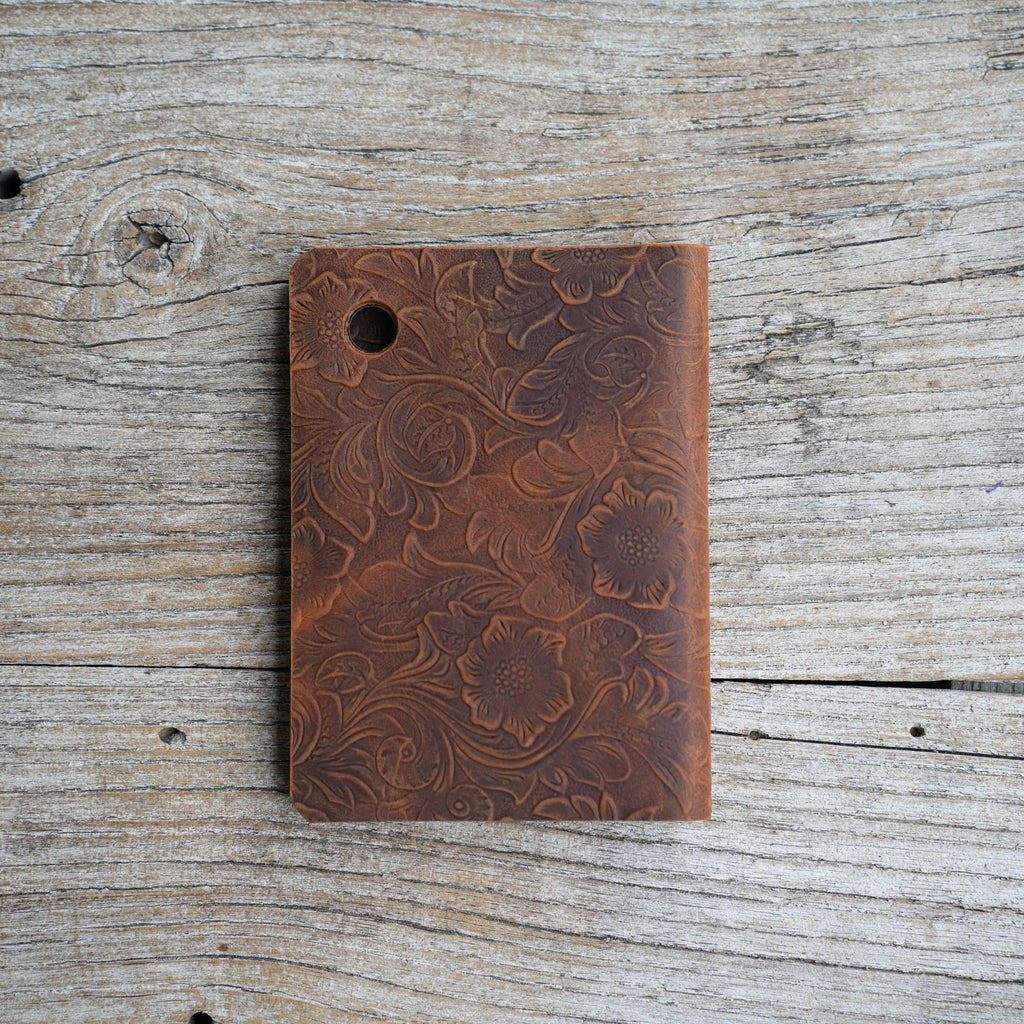 Leather Kobo Libra colour  case ,  Clara Colour /Clara BW cover case, Tooled Leather, Libra 2 Ebook cover  Clara 2E   eReader leather