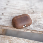 Genuine  Full Leather Distressed Leather for   Airpods Pro 3 3rd Gen (2025) Bluetooth Wireless Charging Earbud   Cover   headphone case
