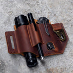 Genuine Leather Multitool Belt Sheath  Zero Tolerance ZT  0556 0350  0350TS 0545 0450CF 0450 Holder, Keychain Clip, Knives Sheath Holster