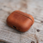 Genuine  Full Leather Distressed Leather for   Airpods Pro 3 3rd Gen (2025) Bluetooth Wireless Charging Earbud   Cover   headphone case