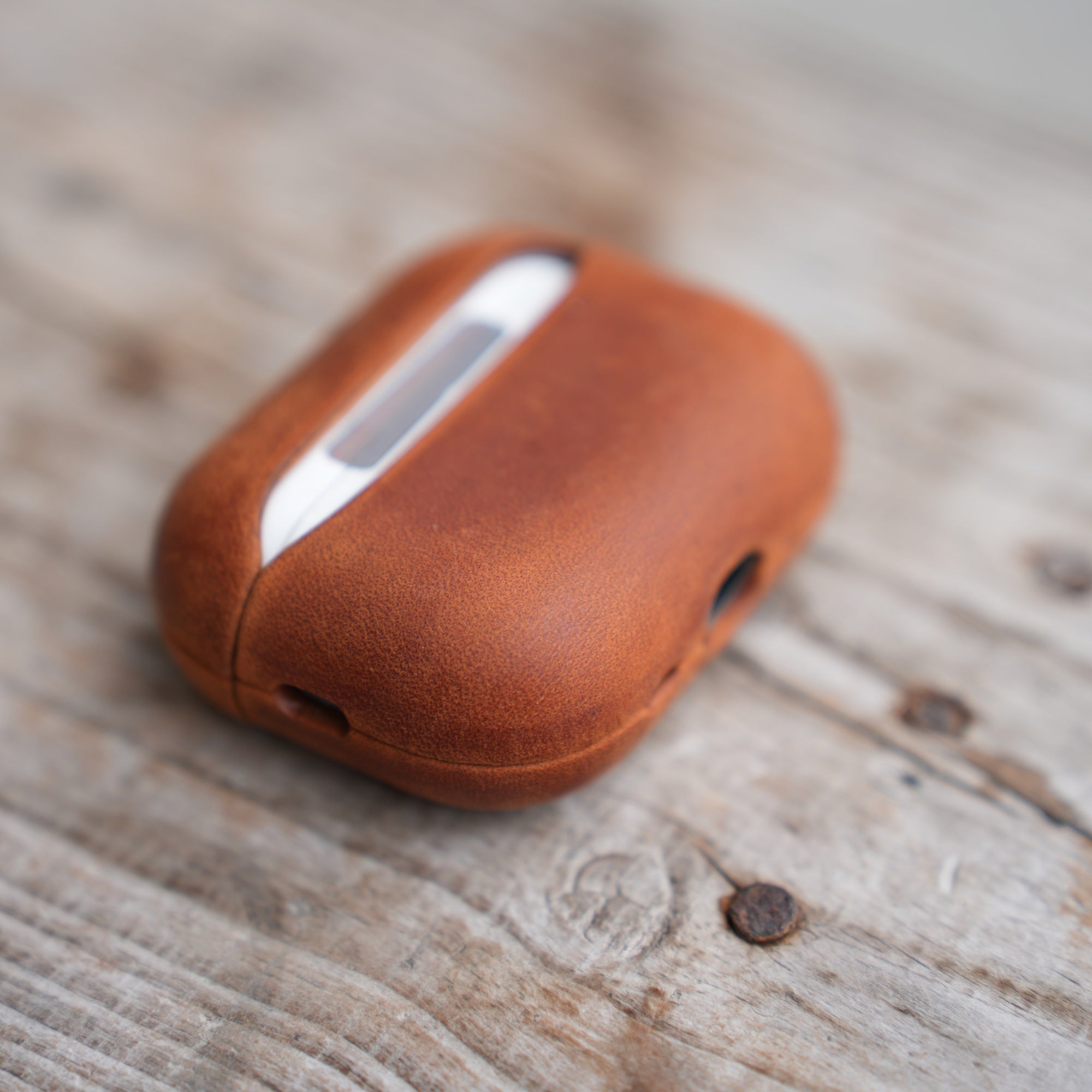 Genuine  Full Leather Distressed Leather for   Airpods Pro 3 3rd Gen (2025) Bluetooth Wireless Charging Earbud   Cover   headphone case