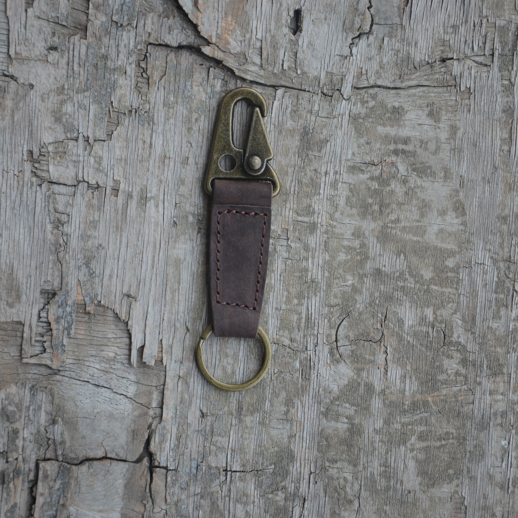 Key Ring Holder EDC Leather Key chain Belt Keychain , Heavy Duty Clip Key Chain Fob for Men,Tactical Keyring Holder for Belt