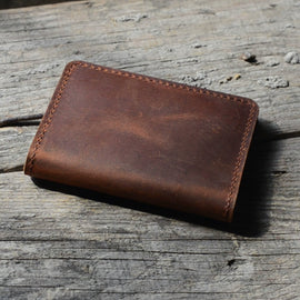 JJNUSA Men's Minimalist Bifold Wallet