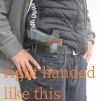 Genuine Leather Gun Holster Handmade Hunting IWB Holster Bag , Hk USP 9mm (P8)    Pocket Holster Springfield Hellcat and Shield flower brown