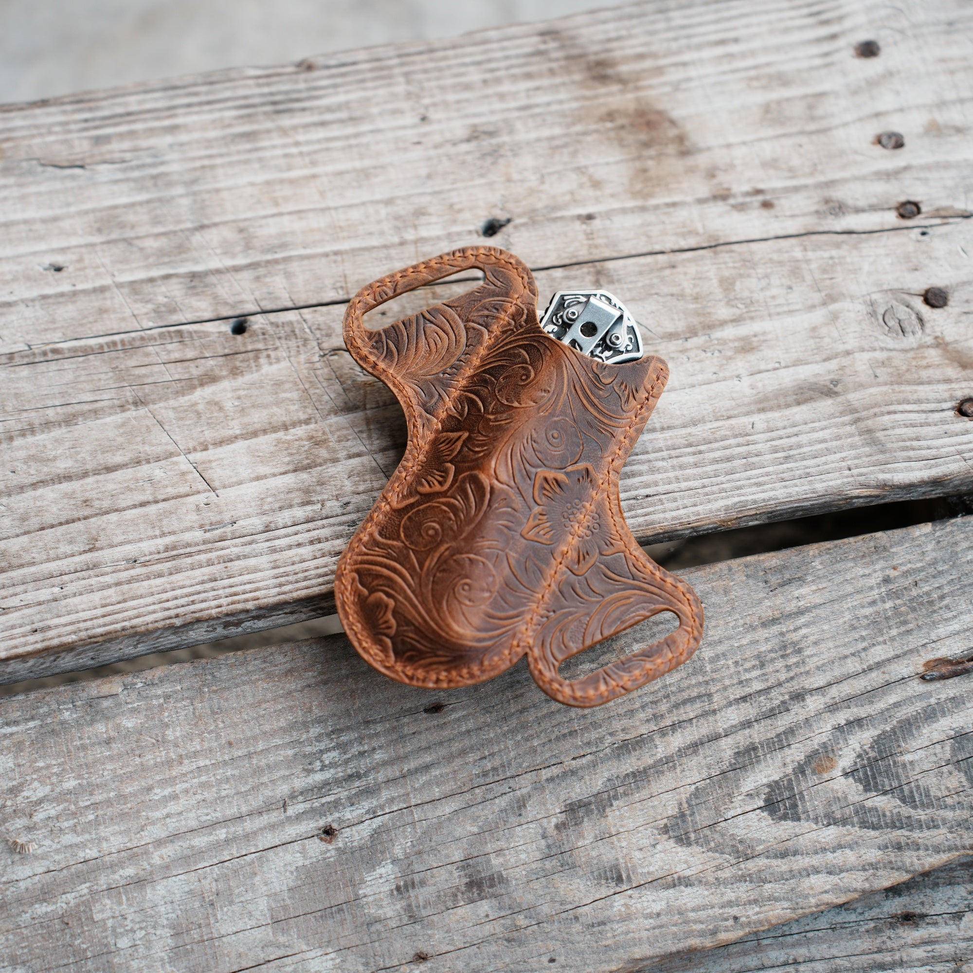 Leather Folding Knife Sheath for 4 - 5  inch Knives Pocket , Leather Knives Holder, Leather Holster Holder, EDC Leather for buck 110 Pouch