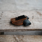 Genuine Leather Gun Holster Hunting OWB Holster For 1906 Baby Browning .25 ACP 6.35 Heritage -Colt Junior Colt 1908 Vest Pocket Pistol