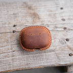 Genuine Leather Distressed Leather for B&W  Bowers & Wilkins Pi8 Pi6 Full Leather Case  Bluetooth wireless headphone case