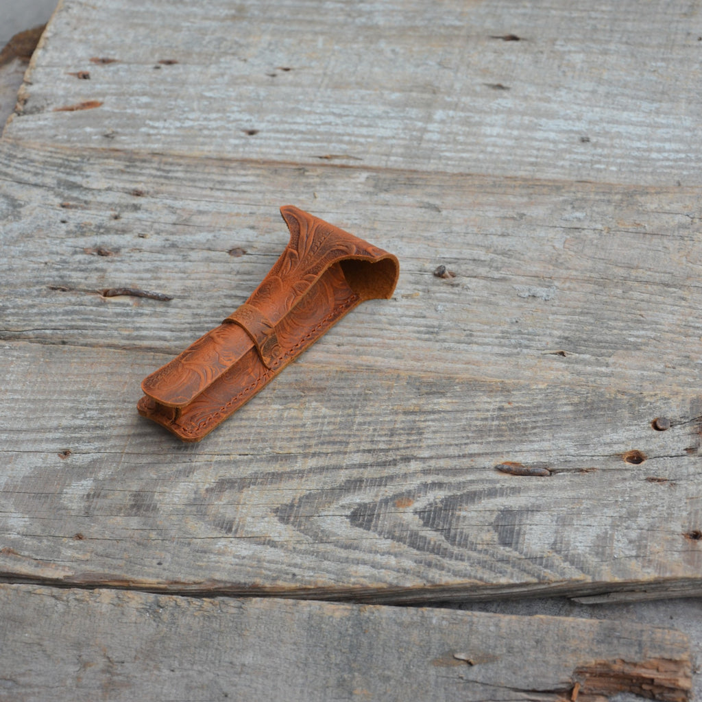 Personalized leather Parker / RazoRock /  MÜHLE razor Pouch Leather Safety Razor Case Merkur / Edwin Jagger /MUHLE Double Edge Razor