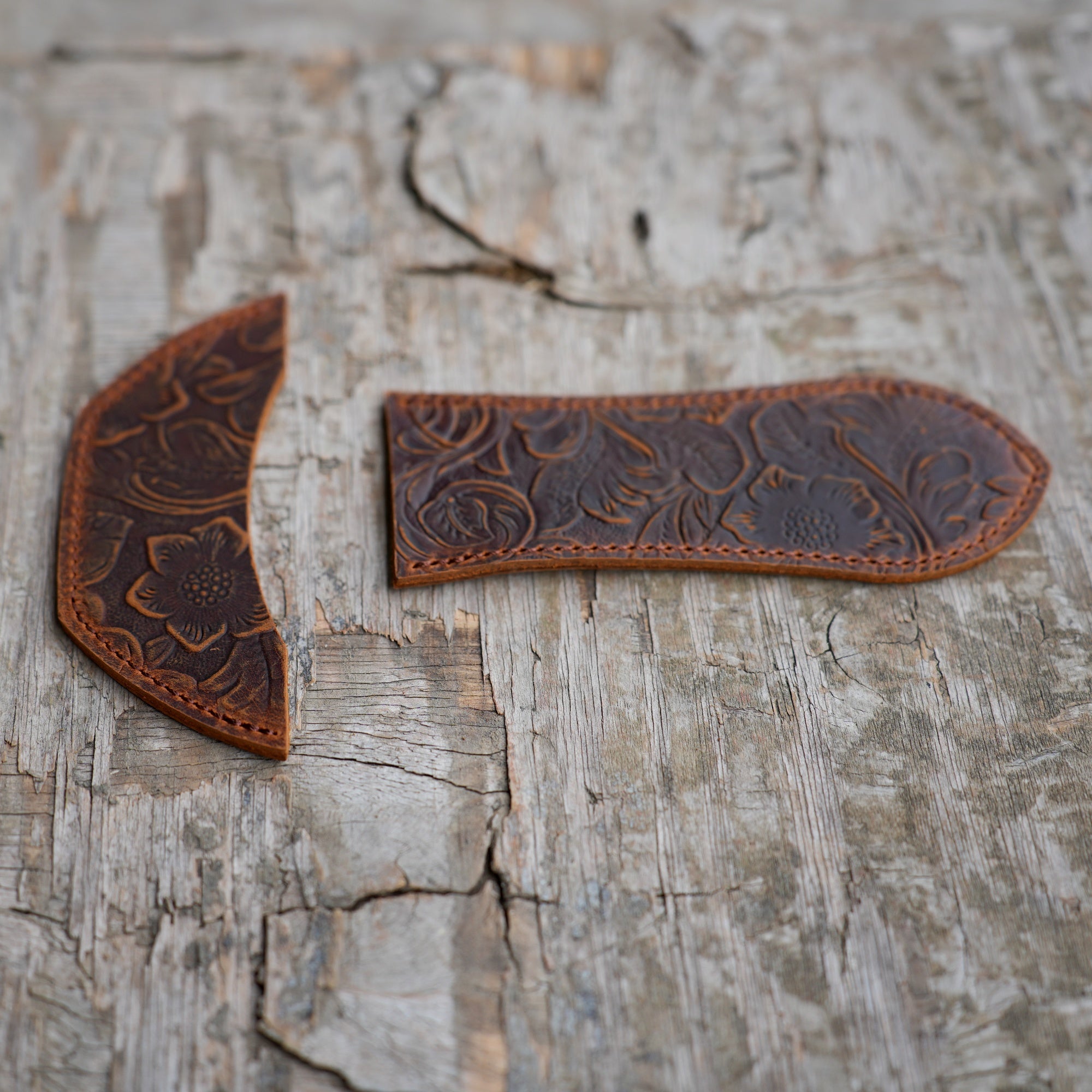 leather pot holder SET of 2  leather skillet handle cover case for Lodge cast   Iron Leather Handle  Cover Skillet Handle Cover