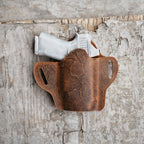 Genuine Leather Gun Holster Owb Sig SAUER P365   g43x g42 Sub Badr S  / Tlr-7  Sig P365XL Reflex Sight Red Dot Optic Cut  Gun Holster