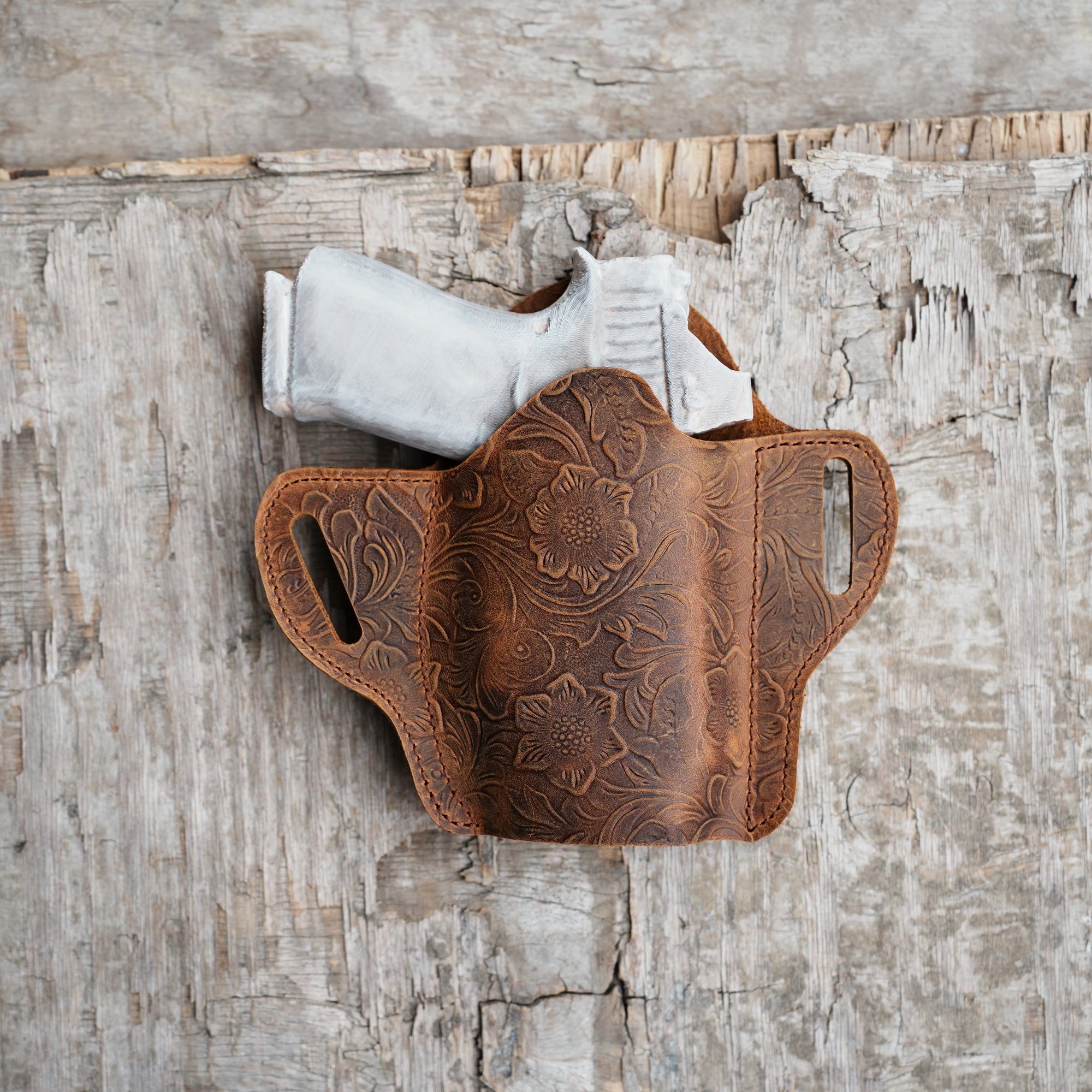 Genuine Leather Gun Holster Owb Sig SAUER P365   g43x g42 Sub Badr S  / Tlr-7  Sig P365XL Reflex Sight Red Dot Optic Cut  Gun Holster