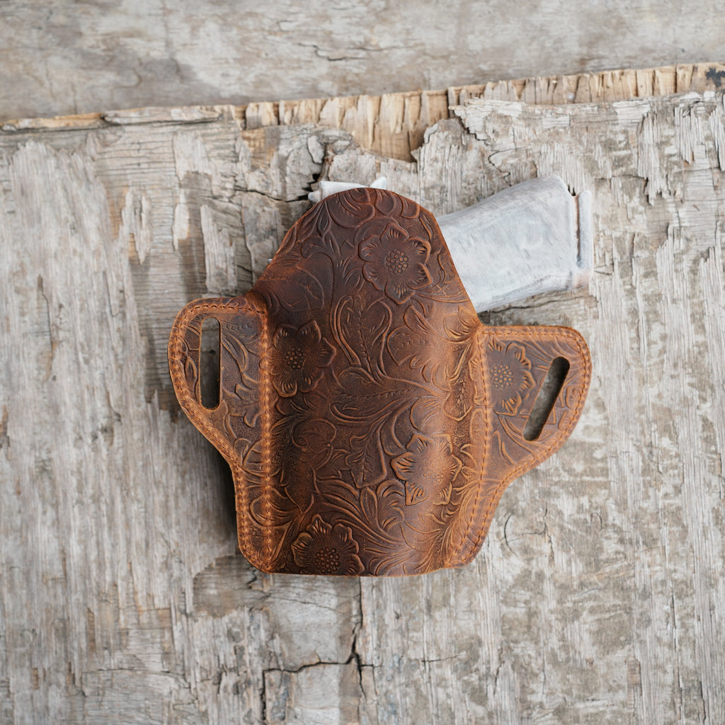 Genuine Leather Gun Holster Owb Sig SAUER P365   g43x g42 Sub Badr S  / Tlr-7  Sig P365XL Reflex Sight Red Dot Optic Cut  Gun Holster