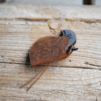 Genuine Leather Gun Holster for Bond Arms Derringer Leather  Holster Texas Defender  .357Mag/.38Spl, .45LC/.410  3  Barrel OWB Leather