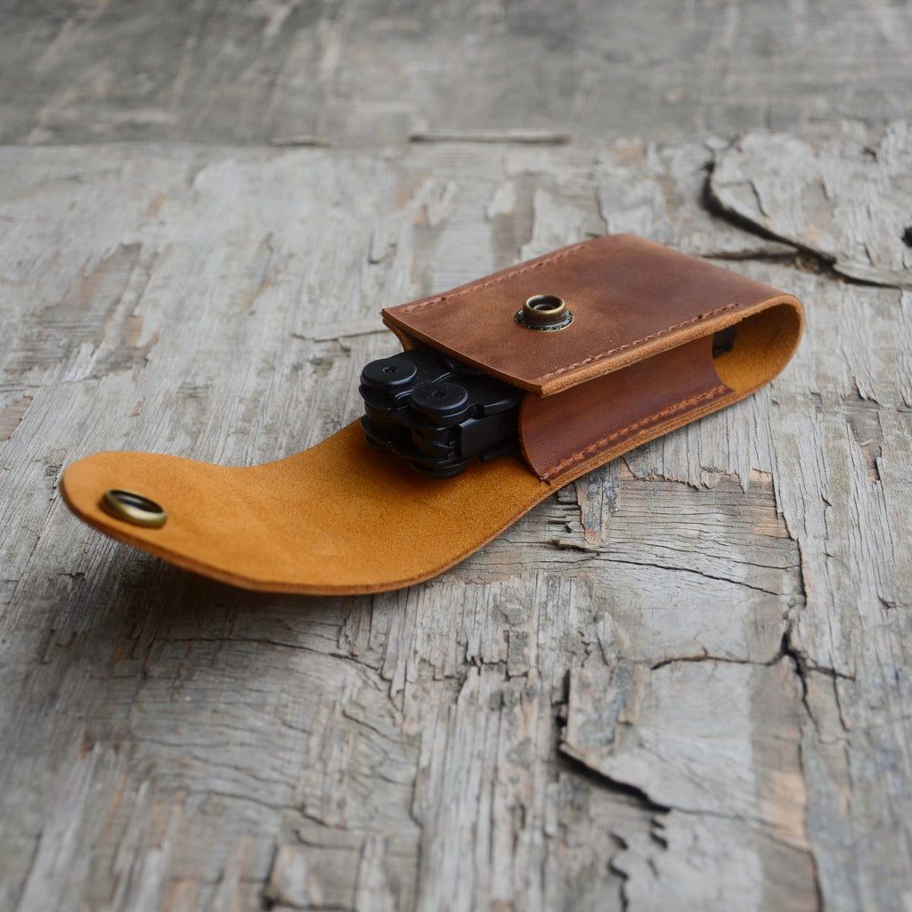 Genuine Leather Multitool  Swiss Army Champ 91cm height 33 mm Sheath Organizer, EDC Belt   Holder, Holder ,   Knives Sheath Holster