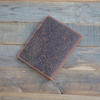 Personalized Genuine Leather Journal Notebook Cover Composition 9.75  x 7.5   , Leather Cover Portfolio ,   Writing Diary 9-3/4  x 7-1/2