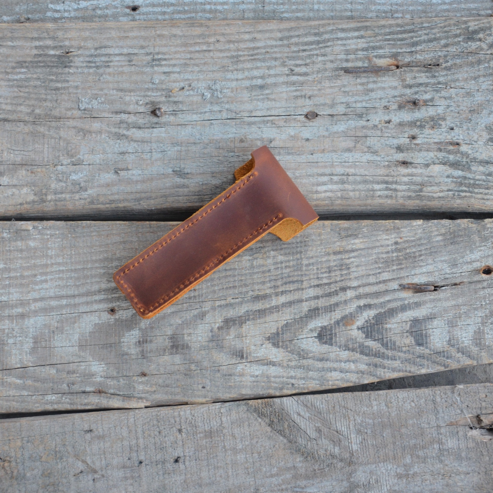 Personalized leather Parker / RazoRock /  MÜHLE razor Pouch Leather Safety Razor Case Merkur / Edwin Jagger /MUHLE Double Edge Razor