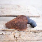 IWB Leather Holster for Most 38 Special & J Frame Revolvers for Taurus 327/380/856/85, S W 637 442 640 642, Ruger LCR SP101 Fit 2" - 2.25"