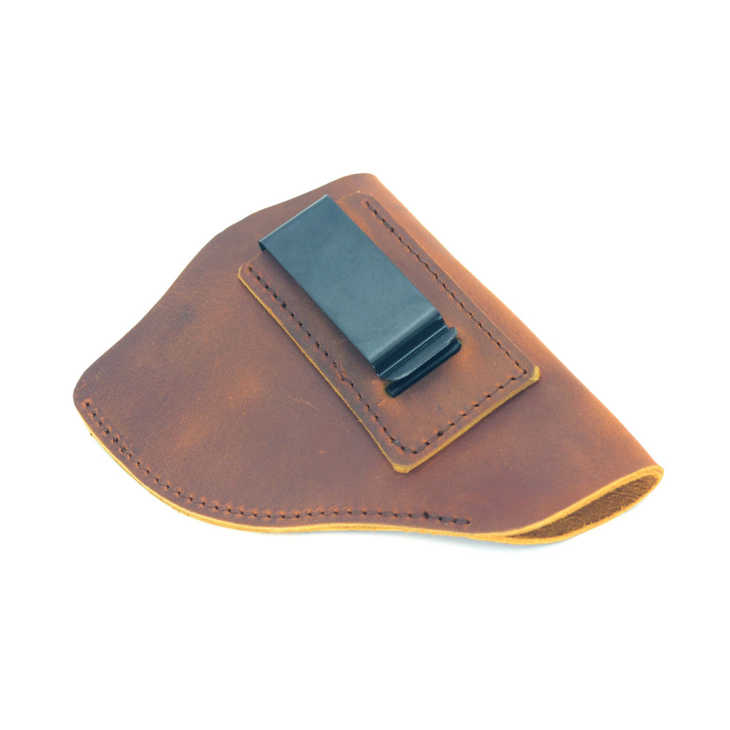 Leather IWB Holster,Springfield Armory 911 380  Fits Most J Frame Revolvers - Taurus 50 85 / 38 Special Type Holsters Guns