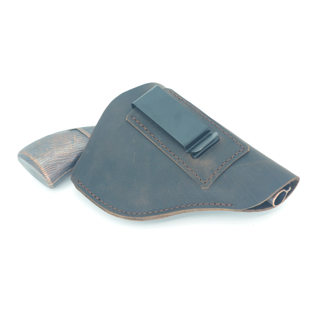 Leather IWB Holster,Springfield Armory 911 380  Fits Most J Frame Revolvers - Taurus 50 85 / 38 Special Type Holsters Guns