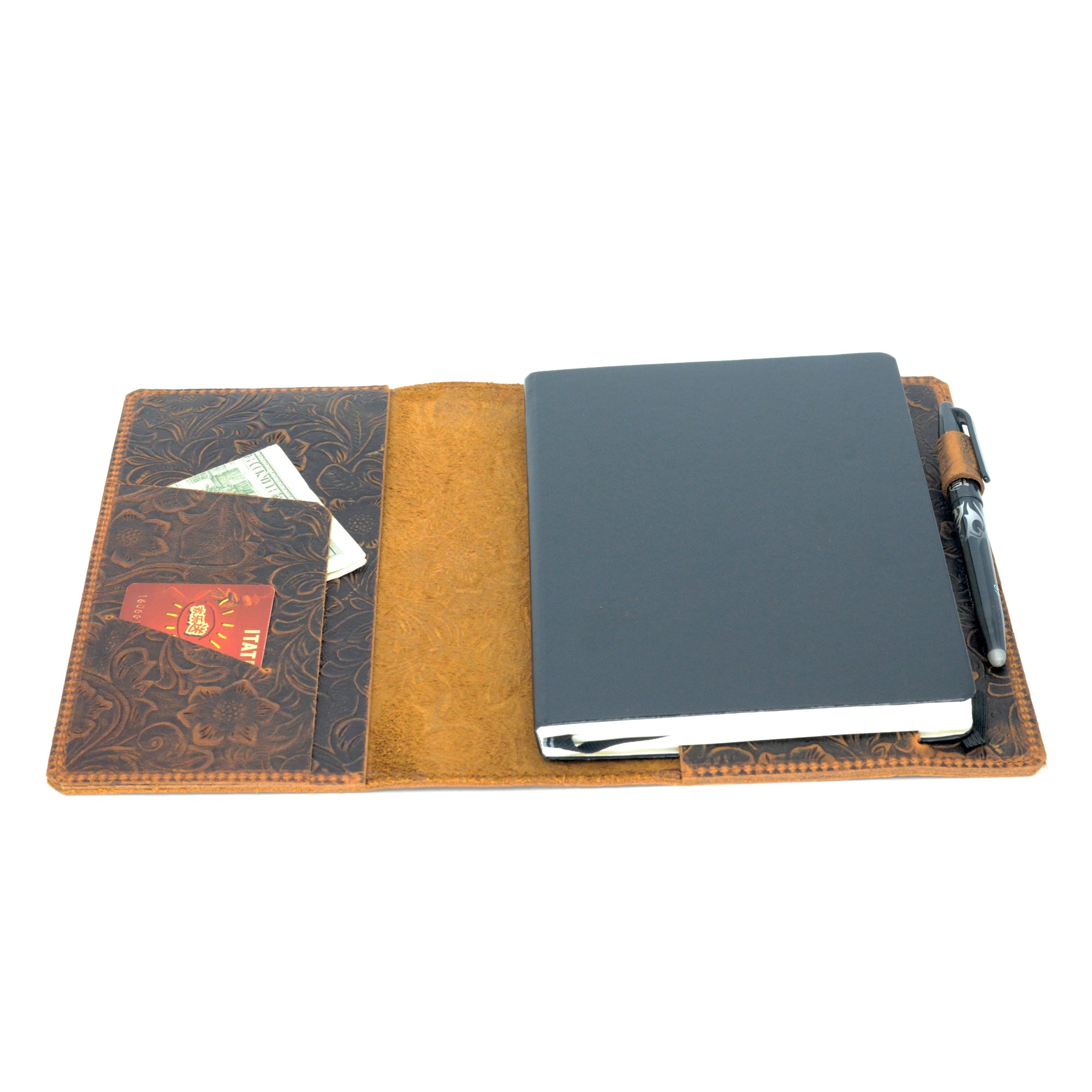 Genuine Leather Journal Notebook Cover Moleskine Classic  Hard Cover Large 5  x 8.25  A5, XL XXL Cahier Refillable Writing Diary