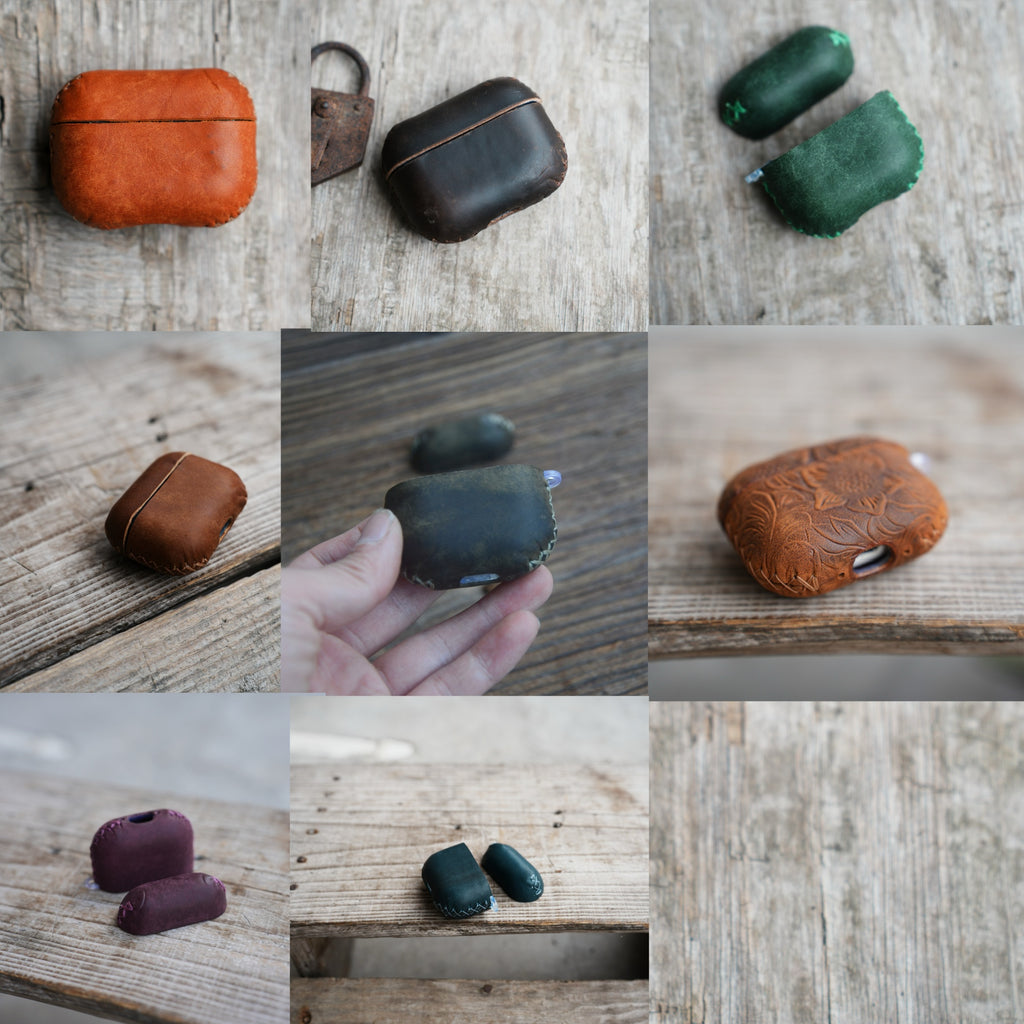 Genuine Leather Distressed Leather for AirPods Pro 3 2  2022 Full Leather Case  AirPods 4 3 Bluetooth wireless headphone  AirPods 4  case