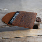 Leather  Kindle Scribe  11   2025 case ,  Kindle Scribe Colorsoft  11  with Pockets Organizer Cover  case, Tooled Leather, Ebook cover brown