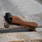 Genuine Leather Gun revolver Belt Owb  Holster For Smith & Wesson Model 686 586 PLUS Colt Python  L Frame Holster 2.5 “ 3” 4“ 4.25  5  6  7 (Copy)