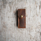 Genuine Leather for Vertical and Horizontal Knife Buck 110 Sheath Folding Pocket  , Knives Sheath Holster  Buck 112