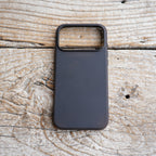 Genuine leather Magsafe Case for  iphone  17  Pro Max / 16 pro / 16  Full Grain Cowhide   leather Case , 17 air Case Full Cover dark brown