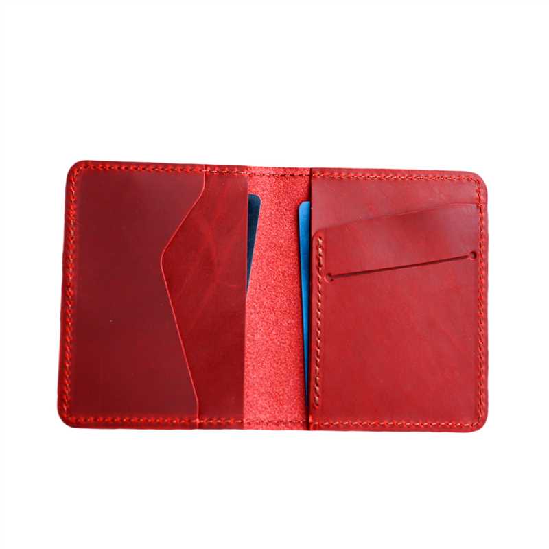 personalized Minimalist Bifold Wallet, Men's Minimalist Card Holder Distressed Leather Wallet  |  Bifold Leather Wallet