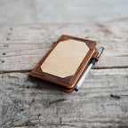 Distressed Genuine leather travel  index cards cover for 3x5 cards and  moleskine  Leuchterm 1917 A6 notebook vintage refillable notepad